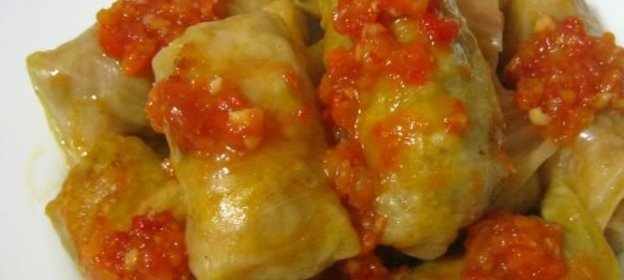 Голубцы из квашеной капусты (в мультиварке)