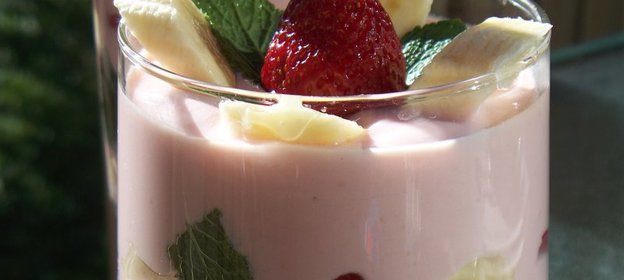 Фруктово творожный десерт за 10 минут. ХУДЕЕМ ВКУСНО №1