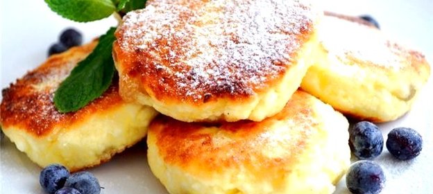 Творожные сырники с шоколадом