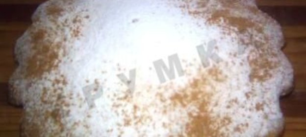 Постный кекс