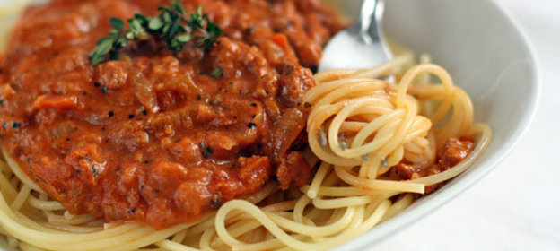 Спагетти болоньезе