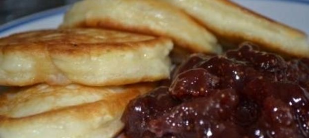 Оладьи на кислом молоке