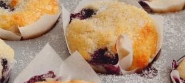 Маффины с черникой