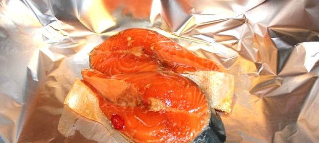 Маринад для лосося в духовке