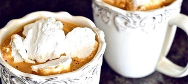 Какао с зефиром маршмеллоу