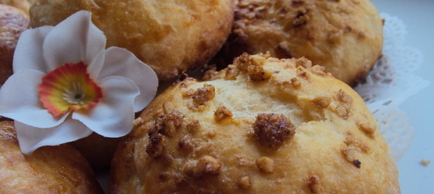 Творожные булочки на дрожжах