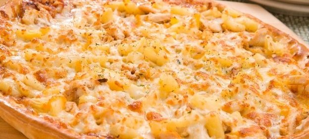 Пицца гавайская с курицей