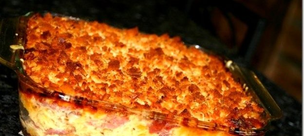 Запеканка из курицы и картошки