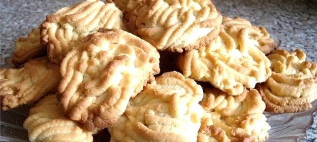 Печенье через мясорубку с маргарином