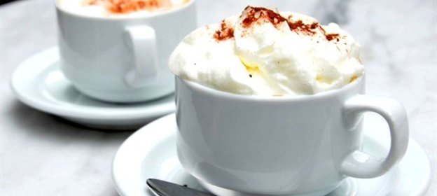 Десерт с капучино