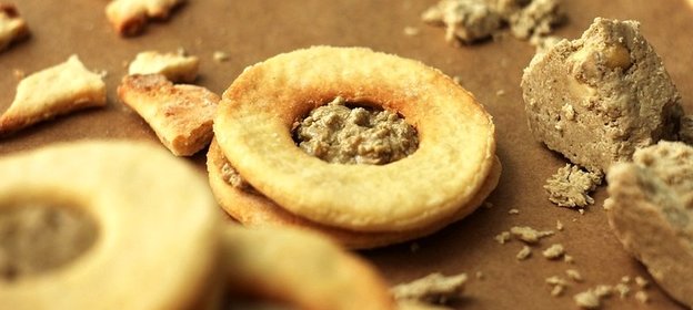 Печенье с халвой