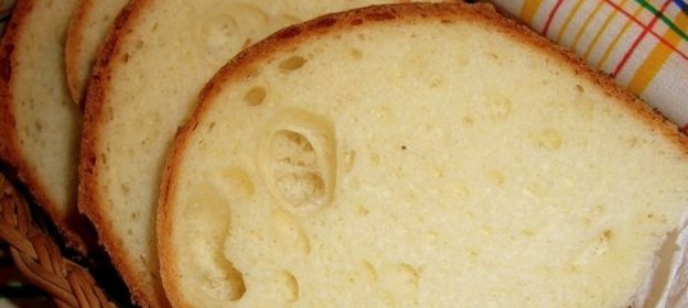 Пшеничный хлеб в хлебопечке