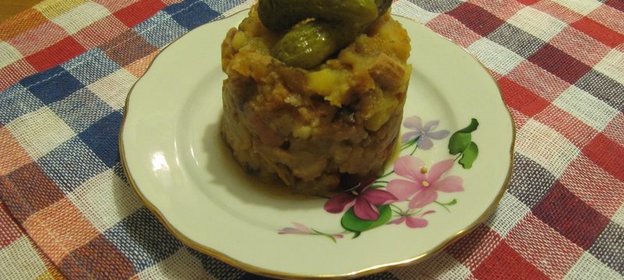 Тушеные овощи со свининой