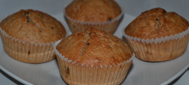 Маффины на красном вине с сухофруктами Для нашей именинницы - Светочки