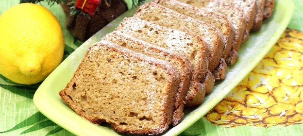 Рождественский лимонный кекс