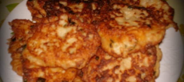 Оладьи с фаршем