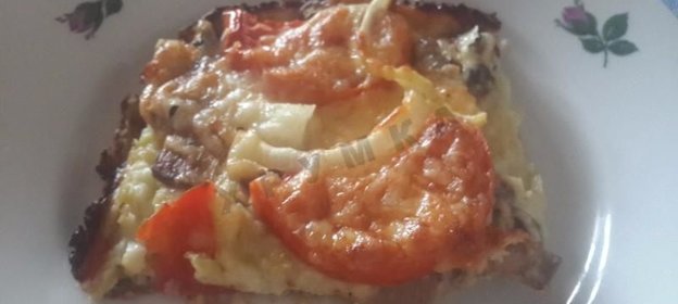 Кабачковая пицца