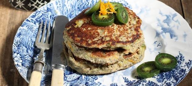 Овсяные оладьи с семенами чиа