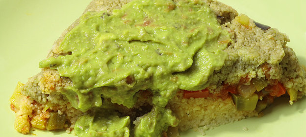 Рататуй по-средиземноморски с кускусом