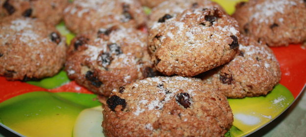 Овсяно-ореховое печенье