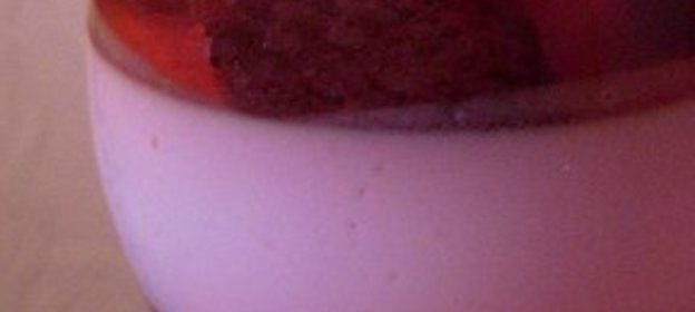 Желе со сливками