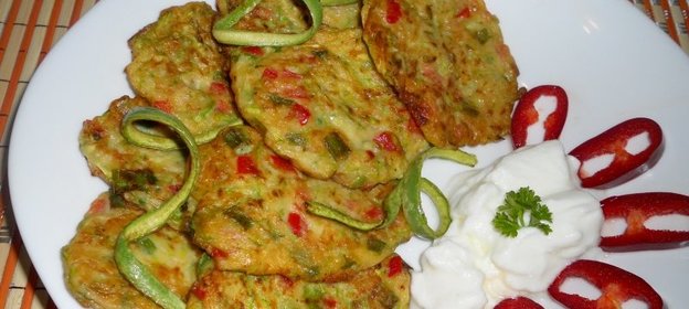 Оладьи из кабачков