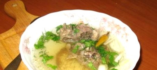 Бульон из баранины