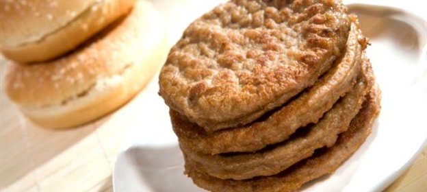 Гамбургеры с курицей и яблоком