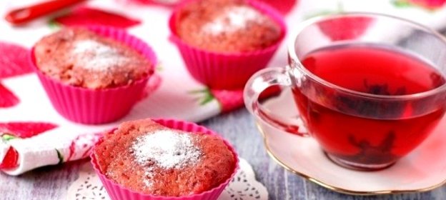 Свекольные кексы в микроволновке