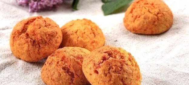 Морковное печенье с овсяными хлопьями