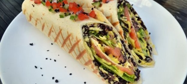 Салат из морской капусты с яблоками