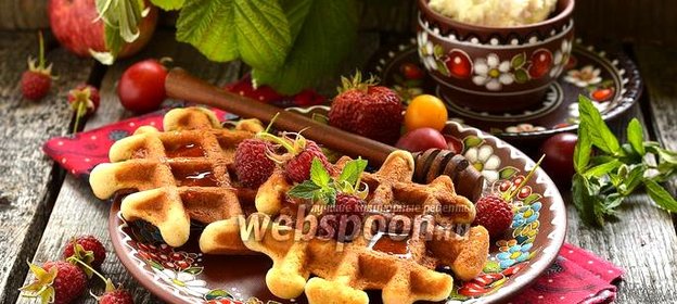 Толстые вафли «Капучино»