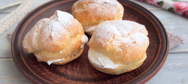Домашние эклеры: пошаговый рецепт