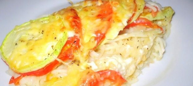 Запеканка из макарон с сыром в духовке