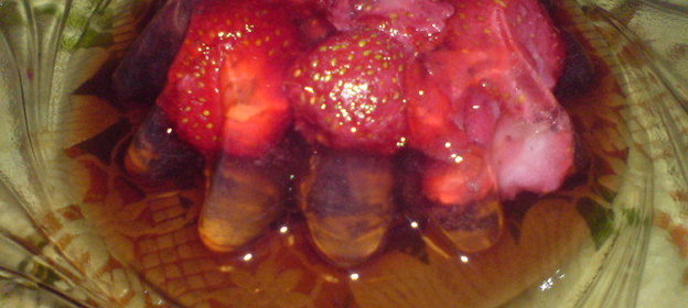 клубничное желе