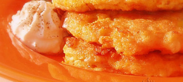 Овсяные оладьи с морковью