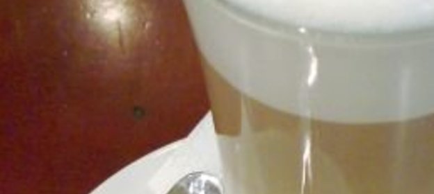 Кофе латте по-домашнему