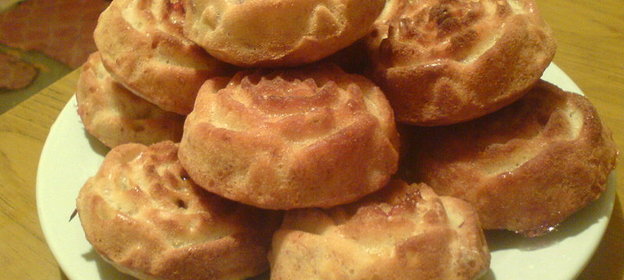 Банановые маффины с сюрпризом