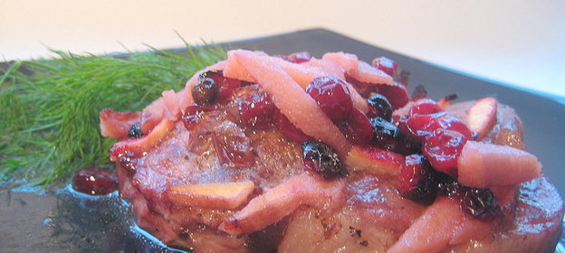 Свинина Я не Кроха с морсом