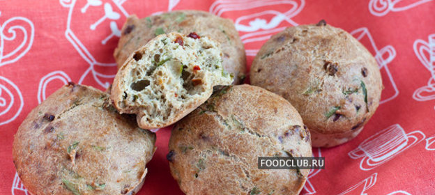 Несладкие булочки из отрубей