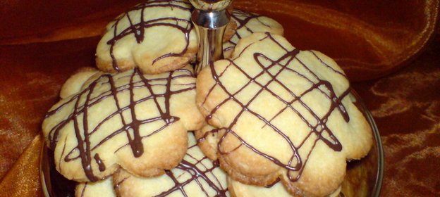 Домашнее печенье с кофейной начинкой