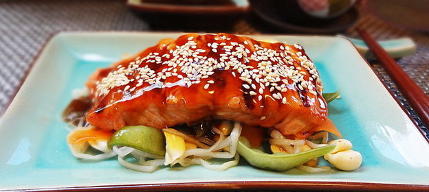 Терияки из лосося