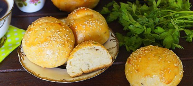 Булочки на сыворотке Ароматные