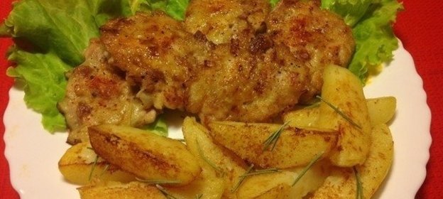 Оладьи из свинины