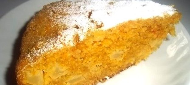 Запеканка морковная с яблоками