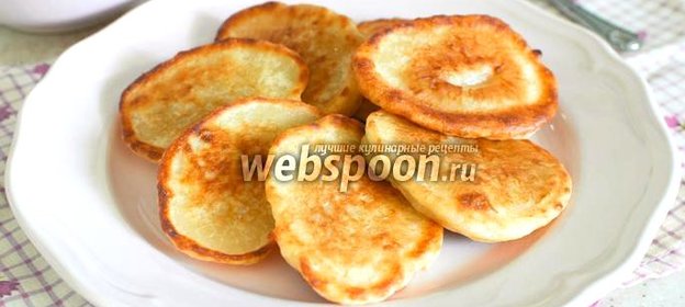 Оладьи на простокваше без яиц