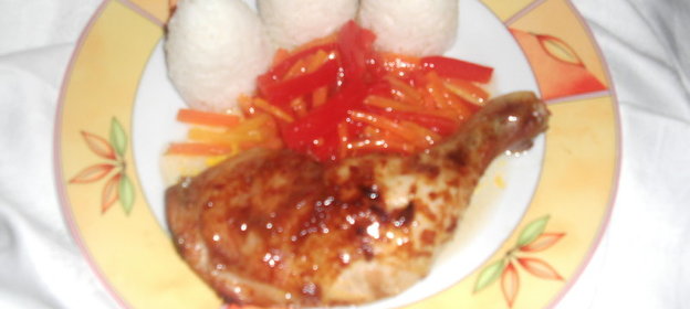 Курица пропитанная (вариант конечно)