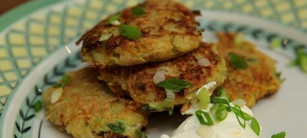 Оладьи из овощей