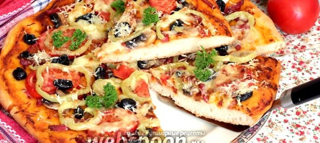 Пицца сборная домашняя