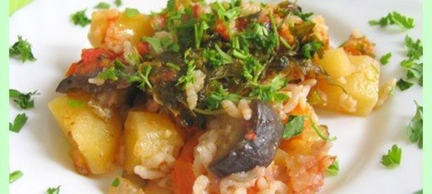 Оладьи с припеком